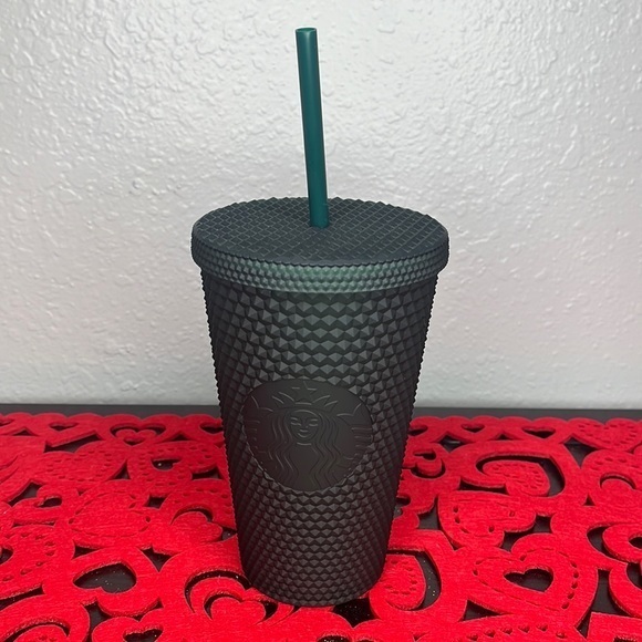 Starbucks Other - Starbucks Dark Green Studded Grande Tumbler